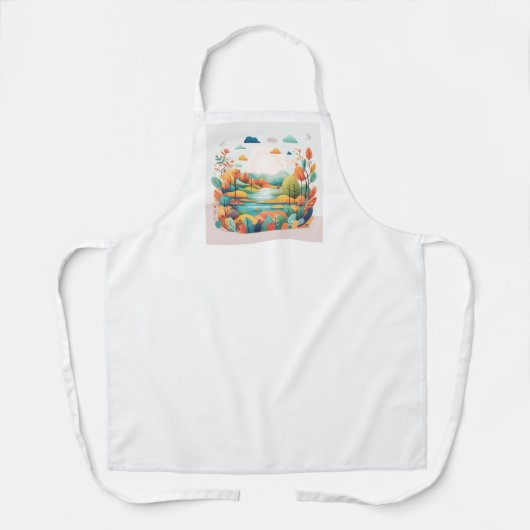 Vriendelijke keuken Schort (Voorkant)