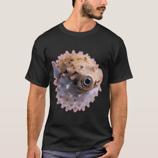 Vriendelijke kogelvis t-shirt (Voorkant)