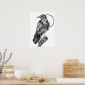 Vriendelijke Kraai Poster (Keuken)