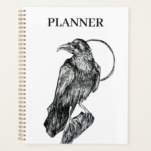 Vriendelijke Kraai Poster Planner (Voorkant)