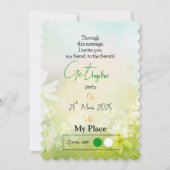 vriendelijke lente kaart (Voorkant)