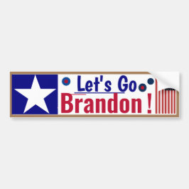 Vriendelijke Let's Go Brandon Bumpersticker