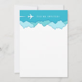 Vriendelijke luchten | U bent uitgenodigd Open  Kaart (Voorkant)