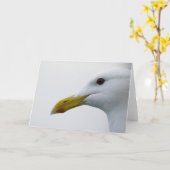 Vriendelijke meeuw? kaart (Gele Bloem)