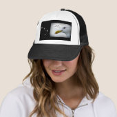 Vriendelijke meeuw? trucker pet (In situ)