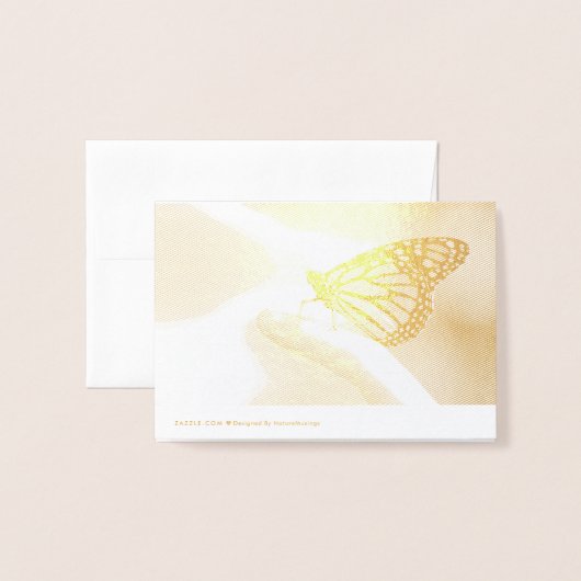 Vriendelijke Monarch Note Kaart (Met envelop)