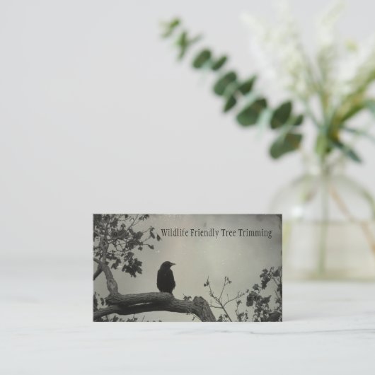 Vriendelijke Natuur Business Visitekaartje (Staand voorkant)