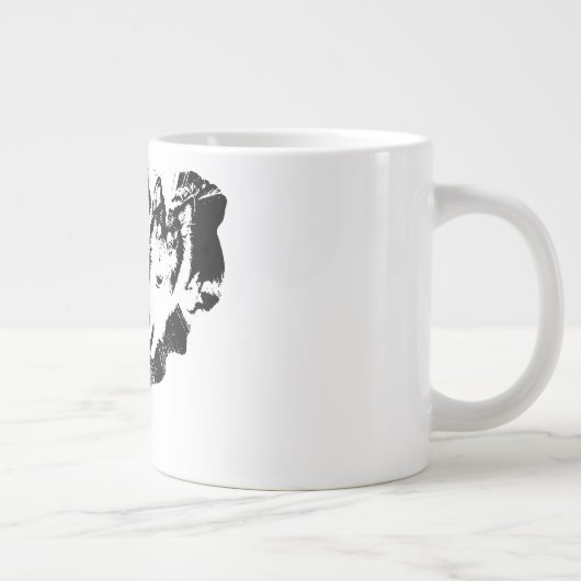 Vriendelijke ogen, Shaggy Charm Grote Koffiekop (Rechts)