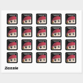Vriendelijke Pirate Sticker (Vel)