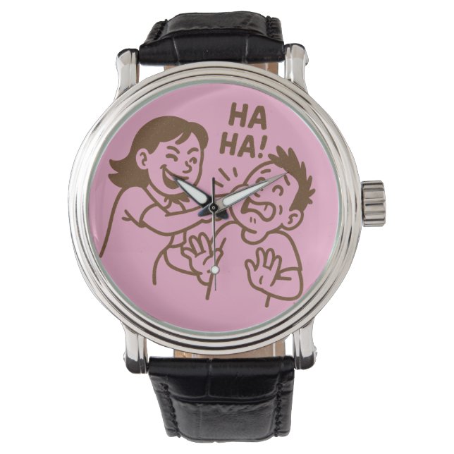 vriendelijke plagerij horloge (Voorkant)