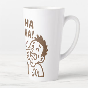 vriendelijke plagerij latte mok