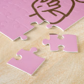 vriendelijke plagerij legpuzzel (Zijkant)