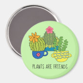 Vriendelijke Planten Succulent Magnet (Voorkant / Achterkant)