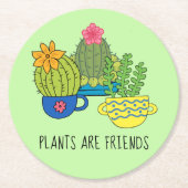 Vriendelijke Planten Succulent Onderzetter (Voorkant)