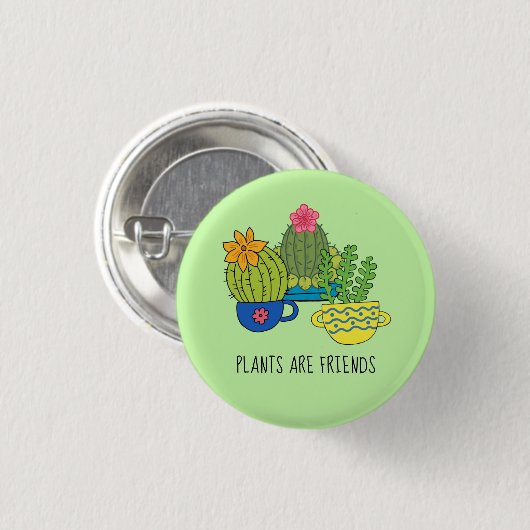 Vriendelijke Planten Succulente Button (Voorkant /achterkant)