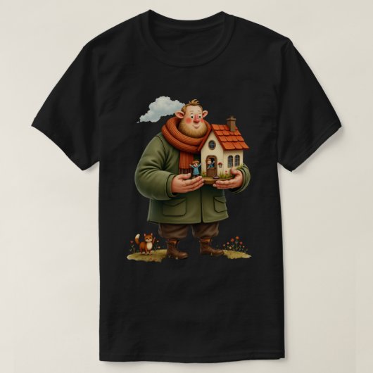 Vriendelijke reus t-shirt (Design voorkant)