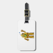 Vriendelijke Robot Bagage Labels (Voorkant verticaal)
