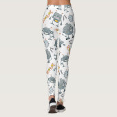 Vriendelijke Robot Leggings (Achterkant)