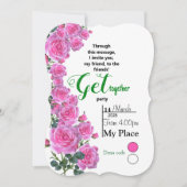 Vriendelijke Rozen Kaart (Voorkant)