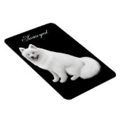 Vriendelijke Samoyed Hond Premium Magnet Magneet (Rechterzijde)