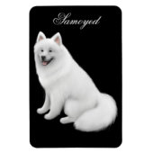 Vriendelijke Samoyed Hond Premium Magnet Magneet (Verticaal)