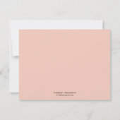 Vriendelijke sneeuwman noordpoolroze vakantie beda kaart (Achterkant)