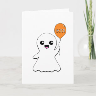 Vriendelijke spookgroeten kaart