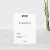 Vriendelijke Tuin Gnomen Verjaardag Kaart (Achterkant)