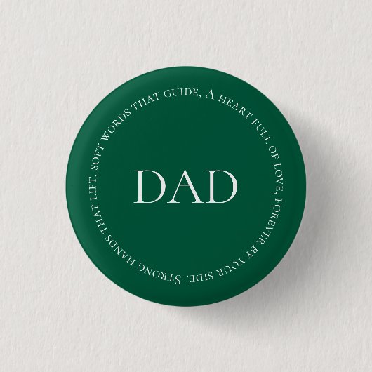 Vriendelijke Uitdrukking Ronde Button 3,2 Cm (Voorkant)