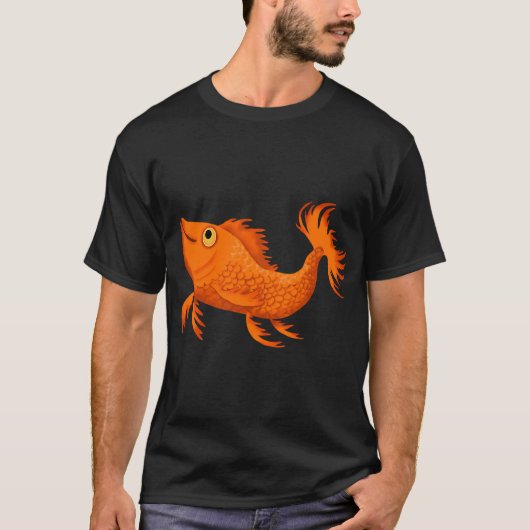 vriendelijke vis t-shirt (Voorkant)