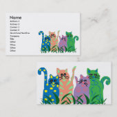 Vriendelijke visitekaartjes (Voorkant / Achterkant)