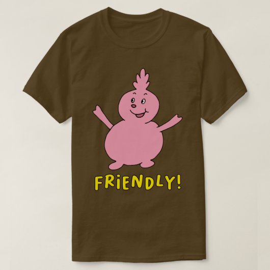 vriendelijke vriend t-shirt (Design voorkant)