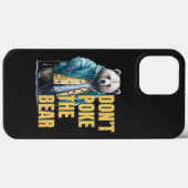 Vriendelijke waarschuwing: 'Steek niet in het Beer Case-Mate iPhone Case (Achterkant (horizontaal))