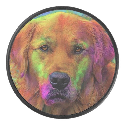 Vriendelijke zielen hockey puck (Voorkant)