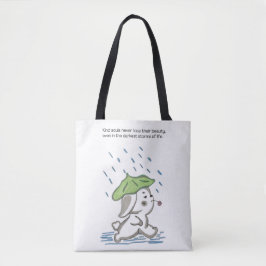 "Vriendelijke zielen verliezen nooit hun schoonhei Tote Bag