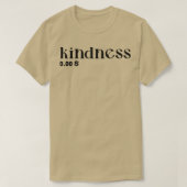 Vriendelijkheid 000 Dollars 1 T-shirt (Design voorkant)