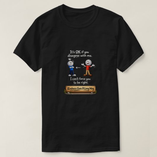 Vriendelijkheid (1b) t-shirt (Design voorkant)