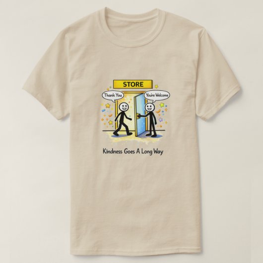 Vriendelijkheid (2b) T-shirt (Design voorkant)