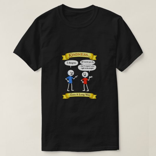 Vriendelijkheid (3a) T-shirt (Design voorkant)