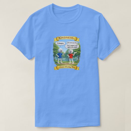 Vriendelijkheid (3b) T-shirt (Design voorkant)