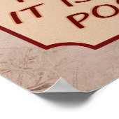 Vriendelijkheid Altijd Mogelijk - Dalaia Citaat -- Poster (Hoek)