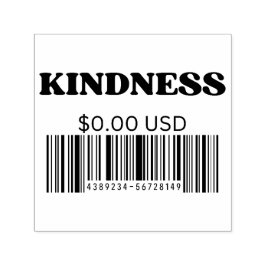 Vriendelijkheid Barcode Positief Quote Esthetisch Zelfinktende Stempel