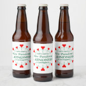 Vriendelijkheid bevorderen bier etiket (Flessen)