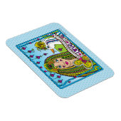 Vriendelijkheid bij geven flexibele magneet 6"x4" (Rechterzijde)