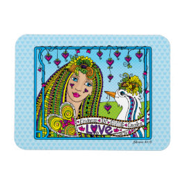 Vriendelijkheid bij geven flexibele magneet 6"x4"