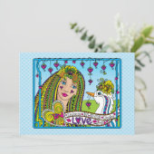 Vriendelijkheid bij het geven_Flat Card 7"x5" (Staand voorkant)