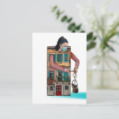 "Vriendelijkheid" Briefkaart (Staand voorkant)