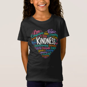 Vriendelijkheid, compassie, empathie en respect t-shirt