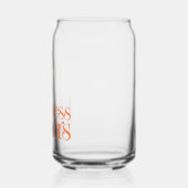 Vriendelijkheid doet ertoe - Can Glass - Heart & H Blikvorm Glas (Links)