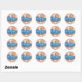 Vriendelijkheid Fruit van de Spirit Spots Sticker (Vel)